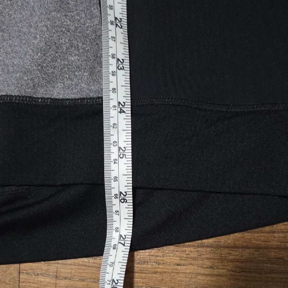CAbi Black and Gray Long Sleeve Panel Tee - Picture 6 of 9